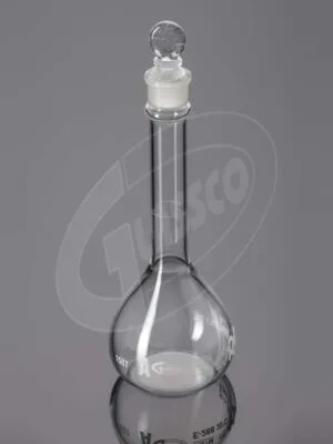 Order Boro 3.3 Volumetric Flask, Qr Coded , CLASS A, SERIALIZED, With Penny Head Stopper, ASTM