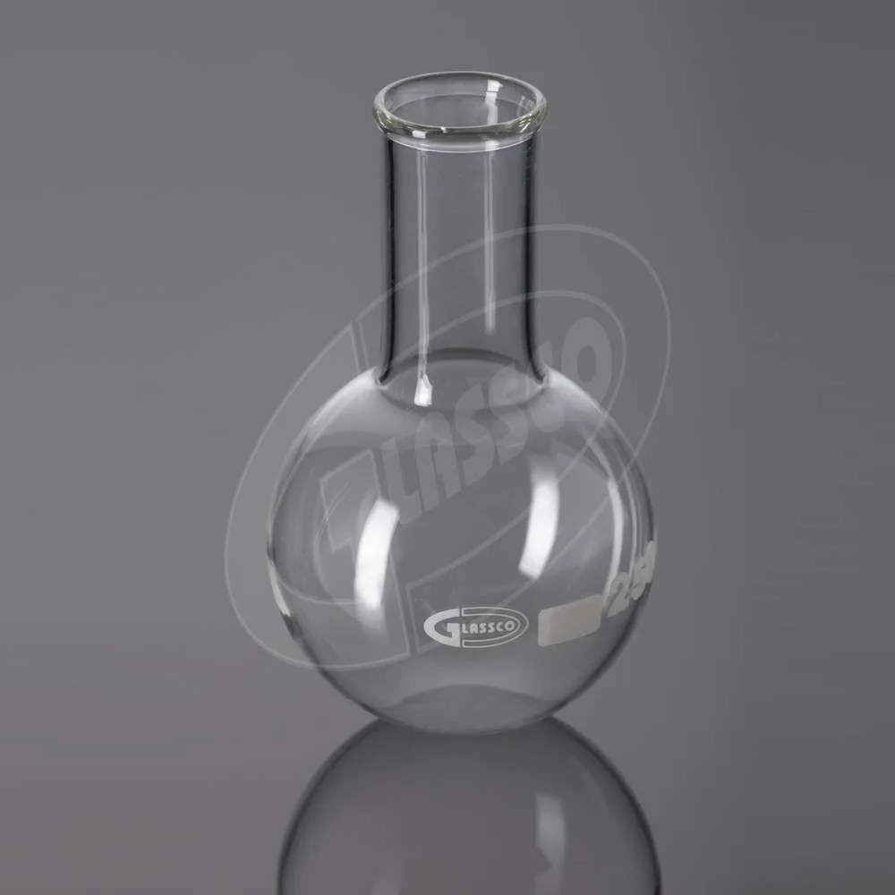 Buy Borosilicate Narrow Neck Round Bottom Flask