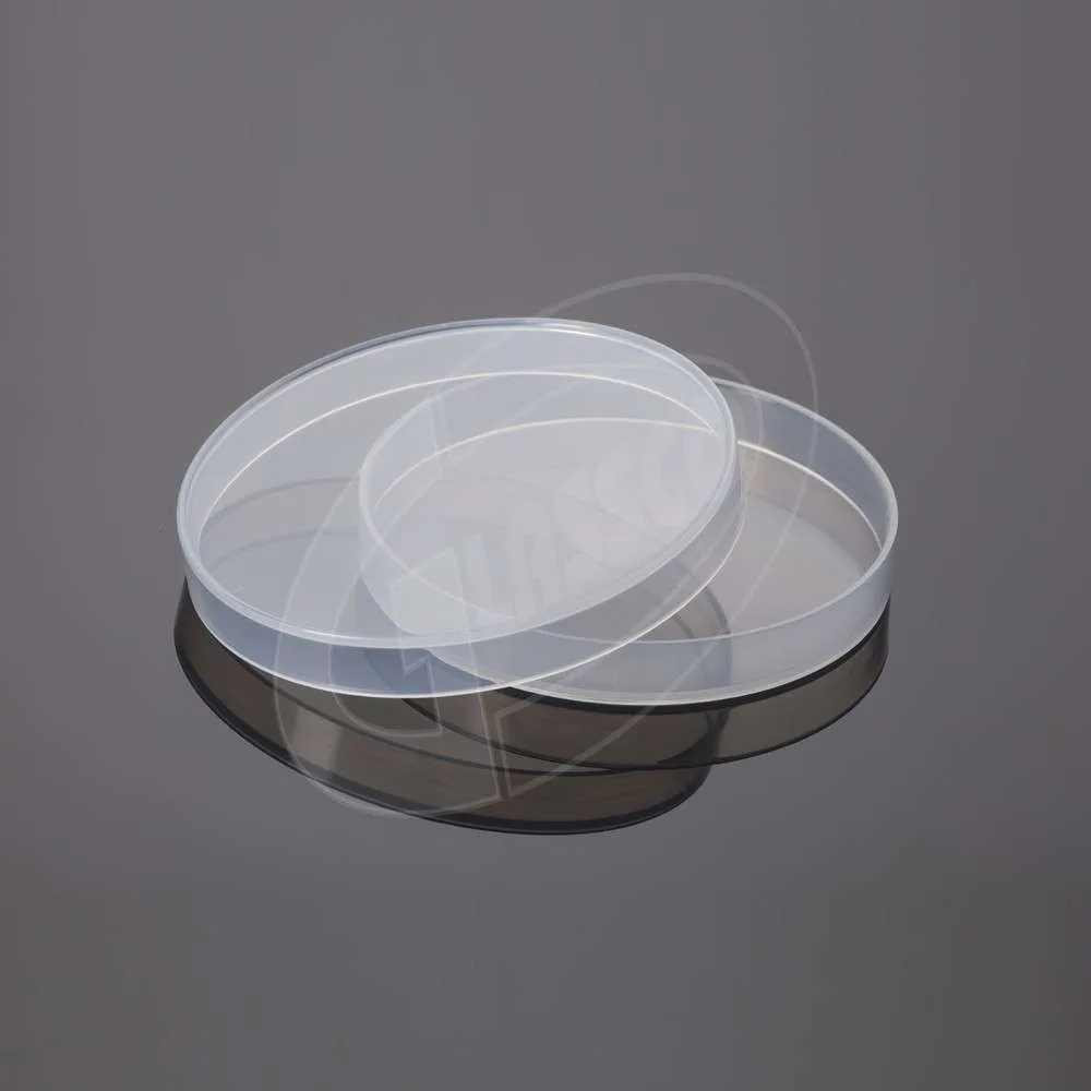90mm Petri Dish (Disposable), Transparent, Ready To Use, Made of Optical Clear, Non Toxic Polystyrene