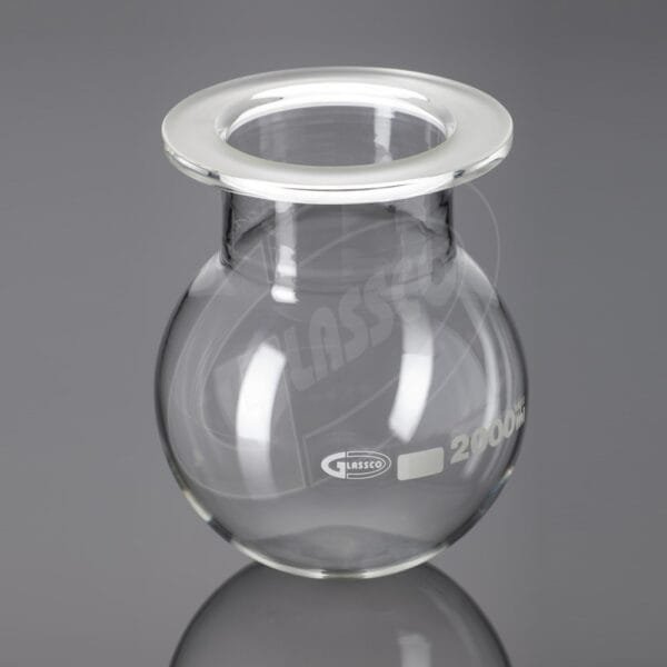 Buy Borosilicate Flasks, (Vessels) Reaction, Wide Mouth, Flat Flange