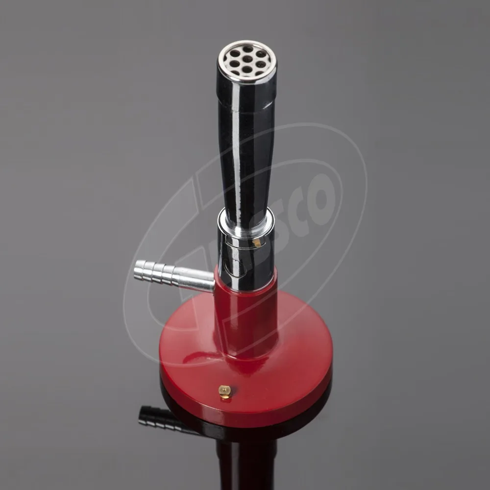 Buy Now Burner, Meaker, DIN, Chrome Plated, Red Painted, With Stopcock