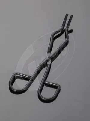 MS Crucible Tong Chrome Plated/Black Painted