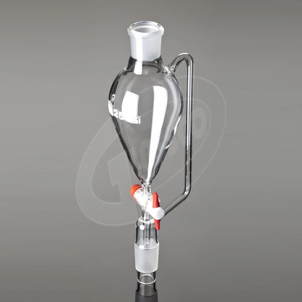 Buy Pear Shape Dropping Funnel, PTFE Stopcock 50,100,250,500ml
