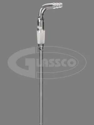 Adapter cone with stem to rubber tubing