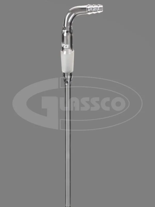 Adapter cone with stem to rubber tubing
