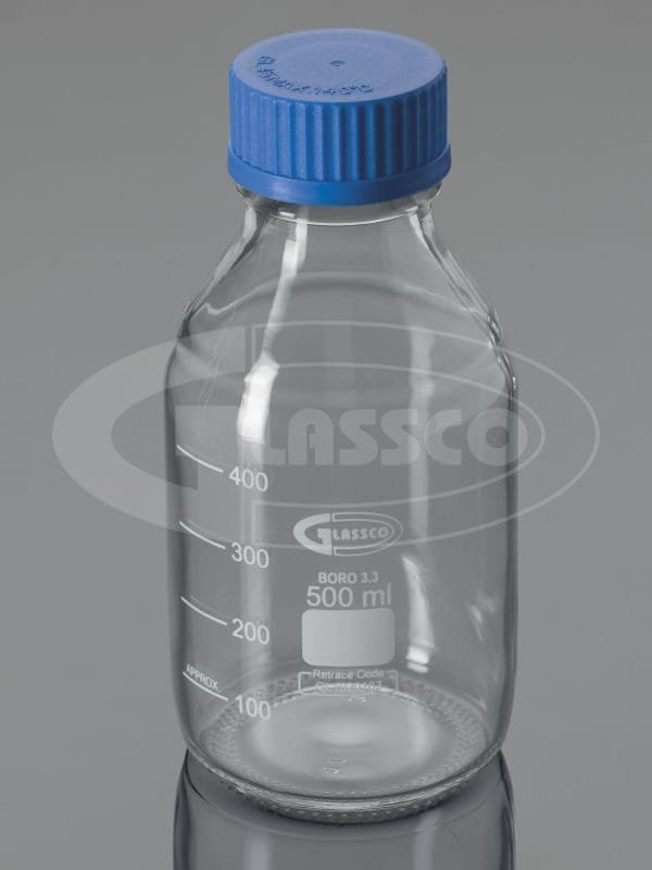 bottles reagent clear screw neck