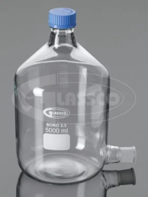 Bottle, Aspirator, with GL 45 Cap with socket