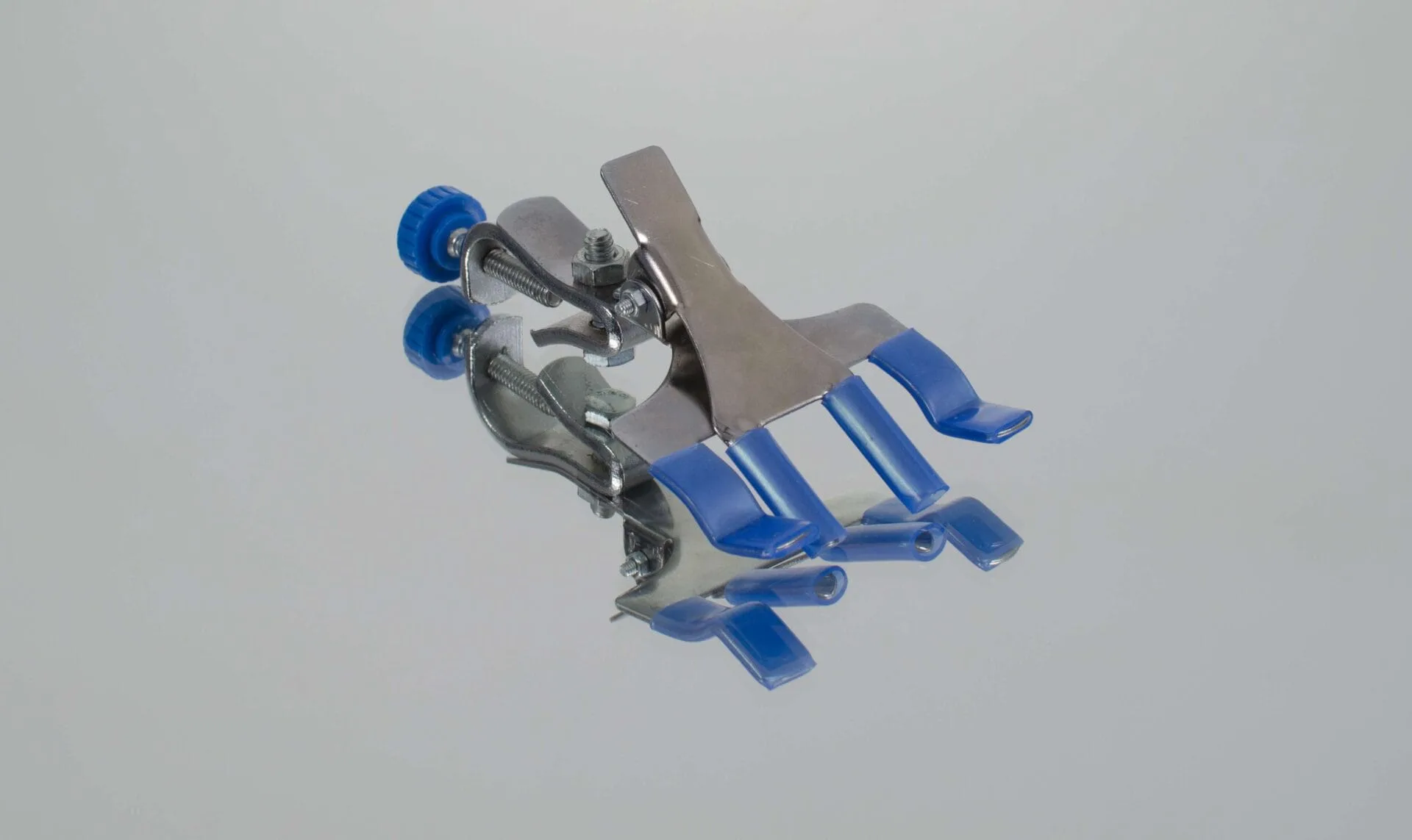 Burette Clamp, Mild Steel, Chrome plated, Fisher Type with Boss Head