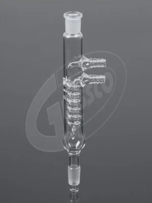 Buy Now Borosilicate, Glass Coil Reflux Condenser, Overall Height-205,365mm