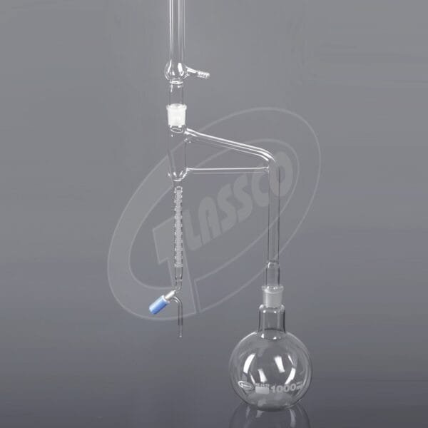 Order Now Borosilicate Glass Essential Oil Determination Apparatus. Clevenger Apparatus. Flask Capacity 1000ml