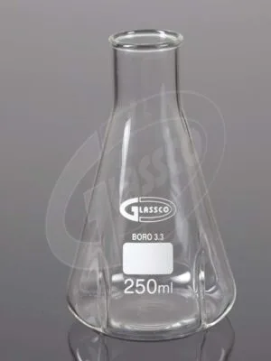 Buy 3.3 Boro Erlenmeyer Flask Narrow Mouth, ASTM E-438