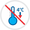 4 °C
