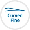 curved fine