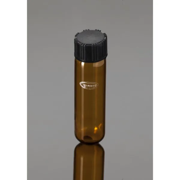 Borosilicate Amber Round Bottom Tubes, Culture Media 5,10,30,60ml