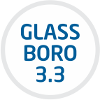 Boro 3.3 or Borosilicate 3.3 is a type of glass having very low coefficient of thermal expansion