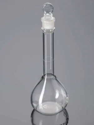 thumbnail image 2 of Glassware| Volumetric Flask | Class B | Capacity 150ml | Neck Size 14/23 | Borosilicate 3.3 | Low Exp. | Pack Of 2 2 of 11