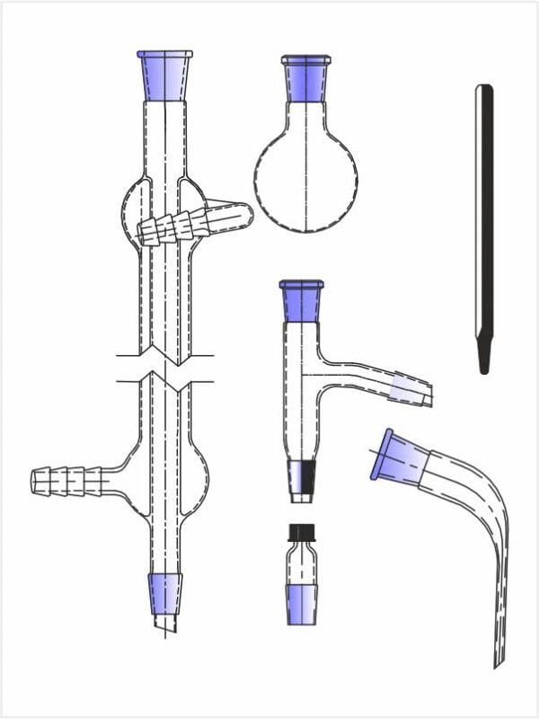 Simple Distillation Equipment Set