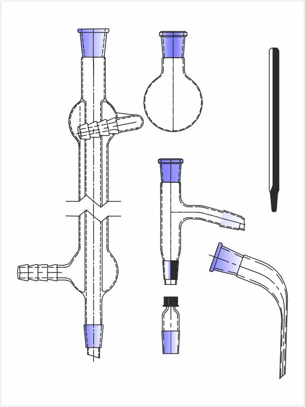 Simple Distillation Equipment Set