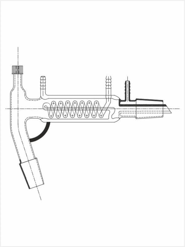 Short Path Distillation Head