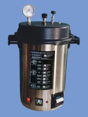 MICROPROCESSOR-CONTROLLED AUTOCLAVE WITH/WITHOUT PRINTER