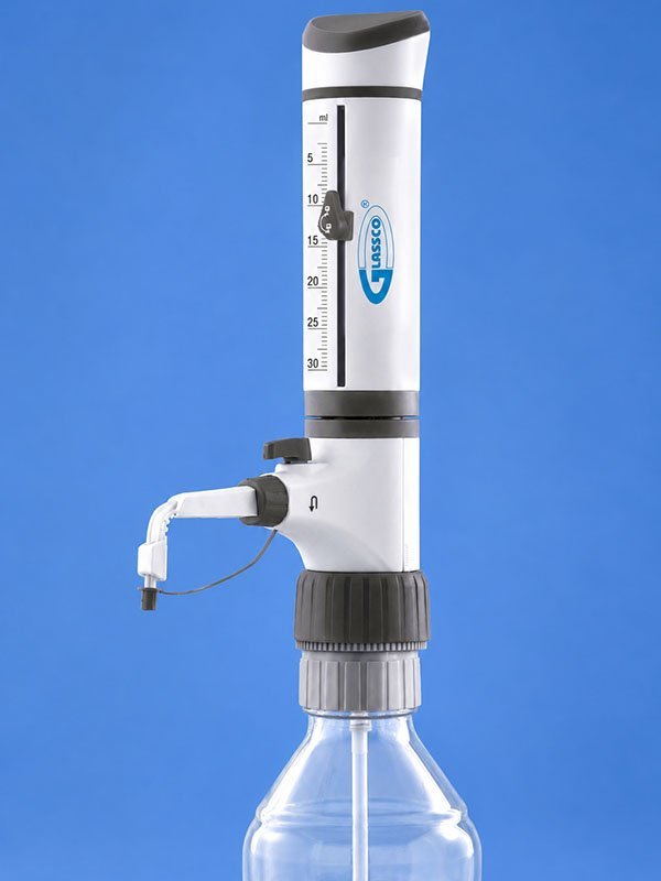 Bottle Top Dispenser For Hydrofluoric ACID And High Purity Acids
